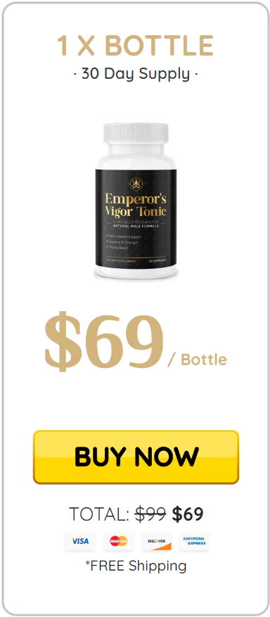 Emperor's Vigor Tonic Bottle